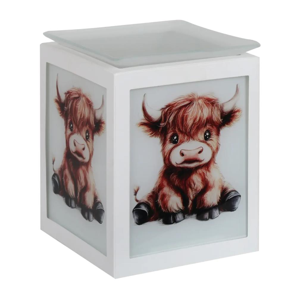 Aroma Highland Cow Calf Square Electric Wax Melt Warmer £24.29